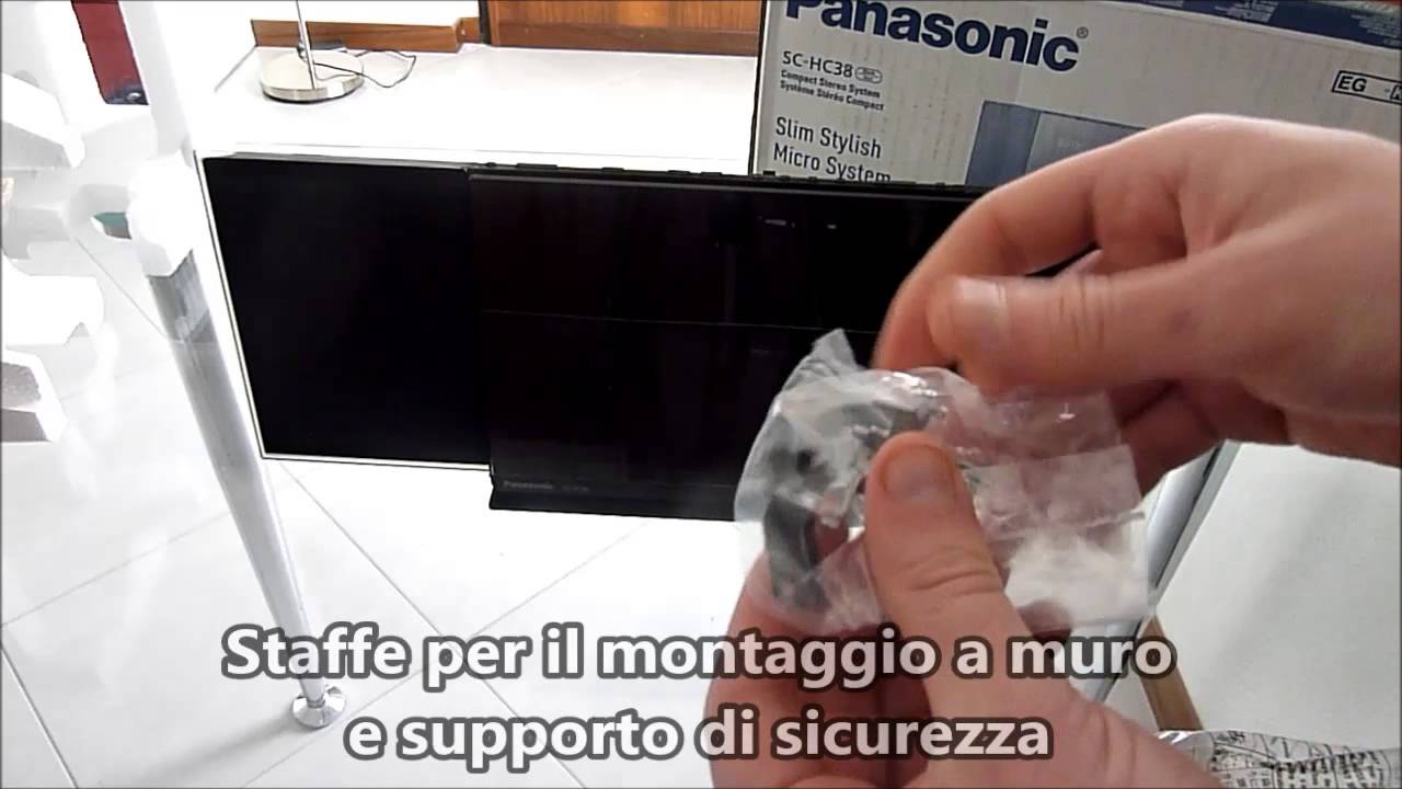 Panasonic SC-HC38: unboxing e breve test - YouTube