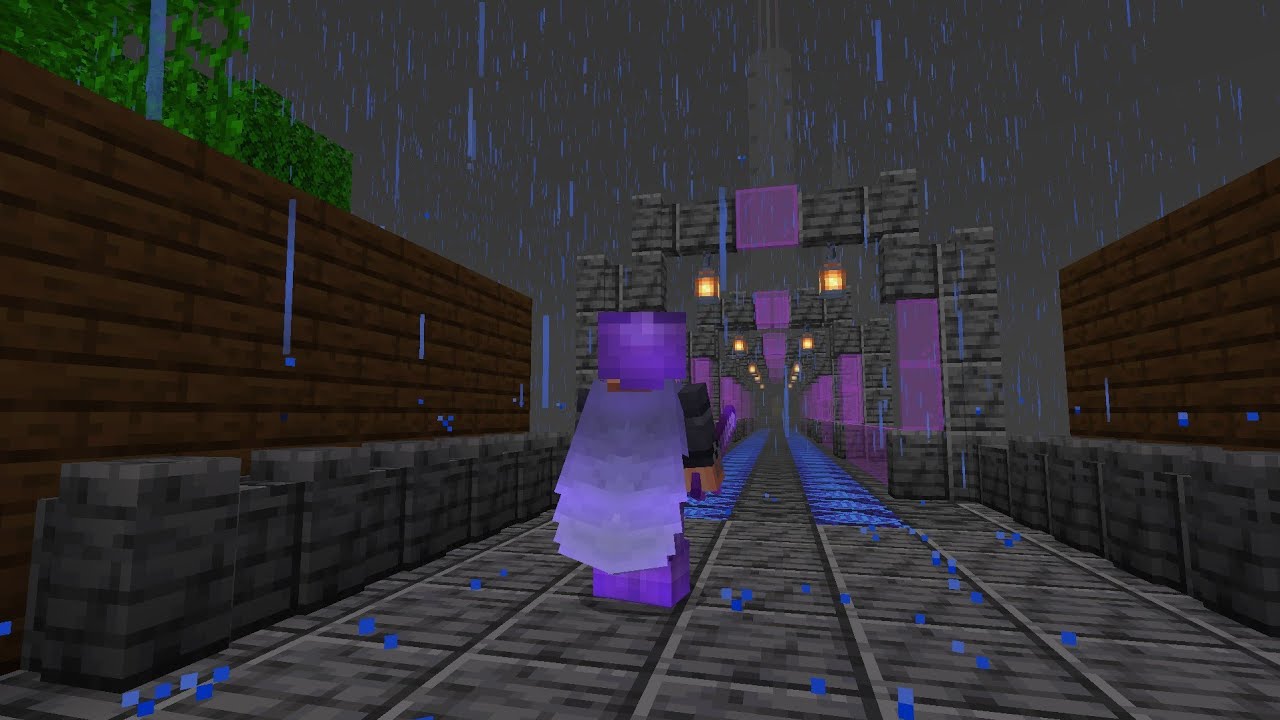 Minecraft Bedrock 1.19 Hard Survival Epic Deepslate Castle Bridge - YouTube
