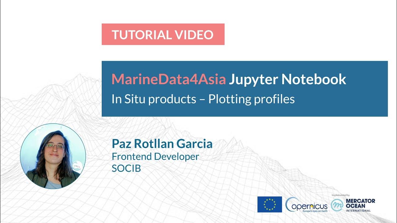 Jupyter Tutorial MarineData4Asia In Situ data Plotting profiles