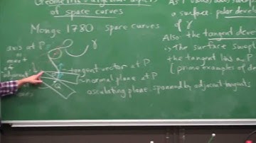 Geometric and algebraic aspects of space curves | Differential Geometry 20 | NJ Wildberger