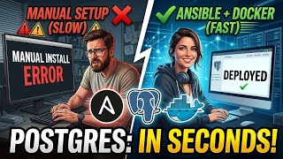 Automate PostgreSQL with Ansible & Docker Compose!