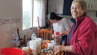 Hago roscas y viene parte de la familia a tomar café