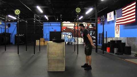 Standing Box Jump Movement Demo