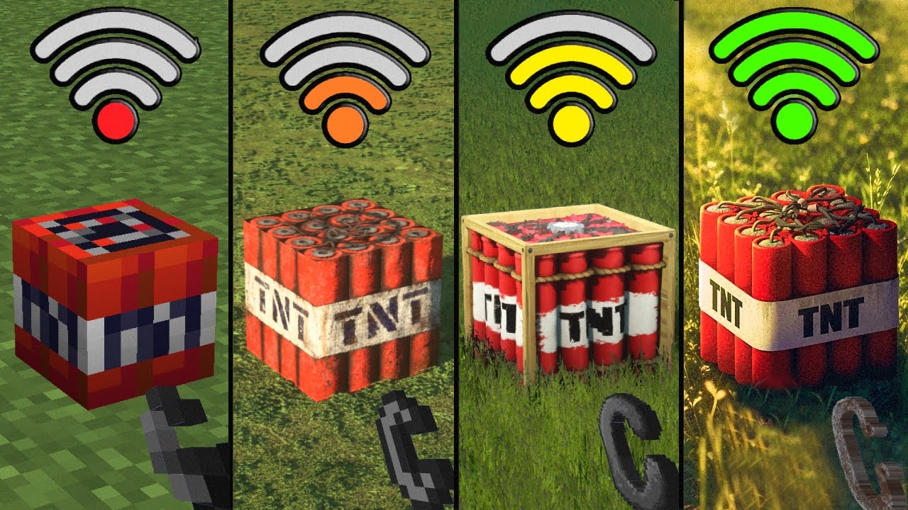 Minecraft Wi Fi Router physics with different Wi-Fi in Minecraft - YouTube