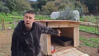 Construction d'un poulailler pour les poussins Au Rameau EpicOuRien