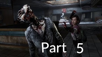 The Last of Us Left Behind Walkthrough Part 5 - Clickers Everywhere (DLC)