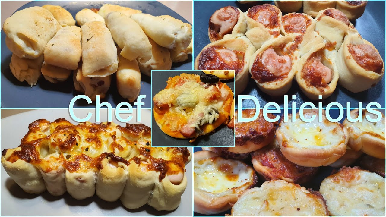 💎5 Ideas. What to cook with pizza dough? Easy Recipe! - YouTube