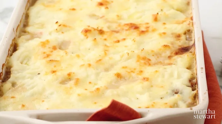 Cheddar-Topped Shepherd's Pie - Martha Stewart
