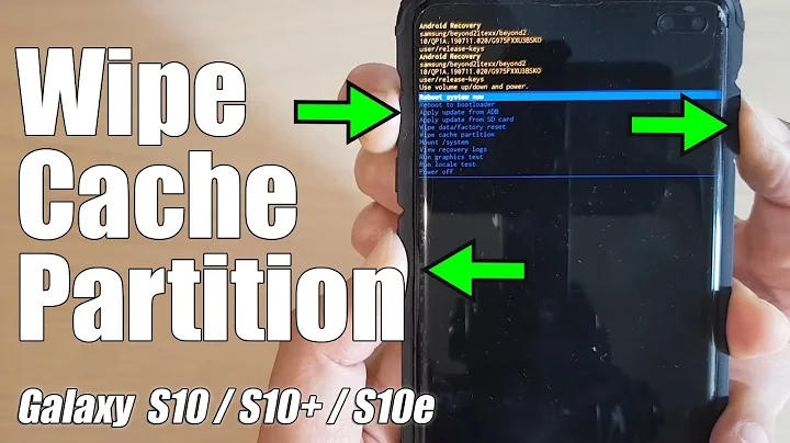How to Wipe Cache Partition on Galaxy S10 / S10 Plus / S10e