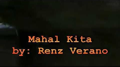Renz verano-Mahal kita official