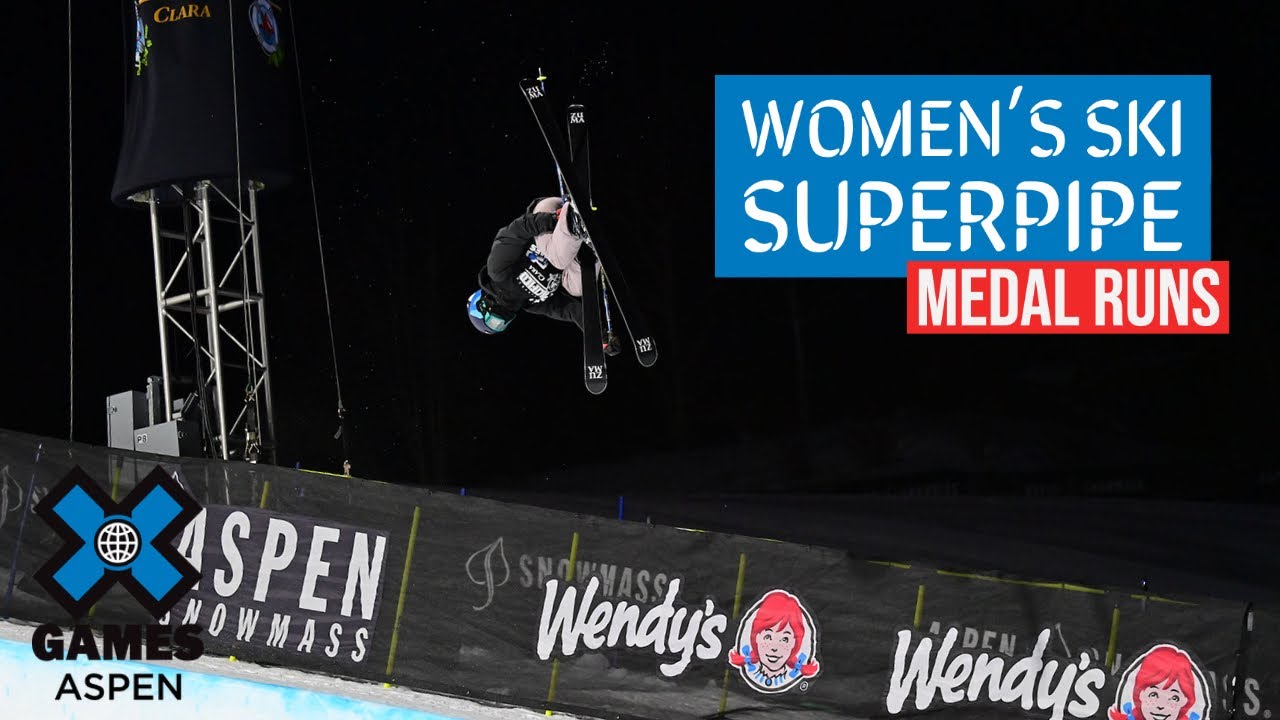 MEDAL RUNS: Women’s Ski SuperPipe | X Games Aspen 2021 - YouTube