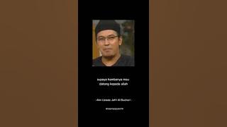Kapan sih Allah itu mengundang kita untuk datang bertemu dengan Allah Ustadz Jefri Al-buchori