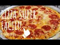 PIZZA CASERA CON LA MASA PERFECTA FACIL Y DELICIOSA!!