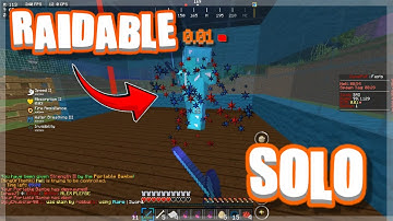 I Made the ENTIRE Server Raidable... SOLO! CavePvP HCF