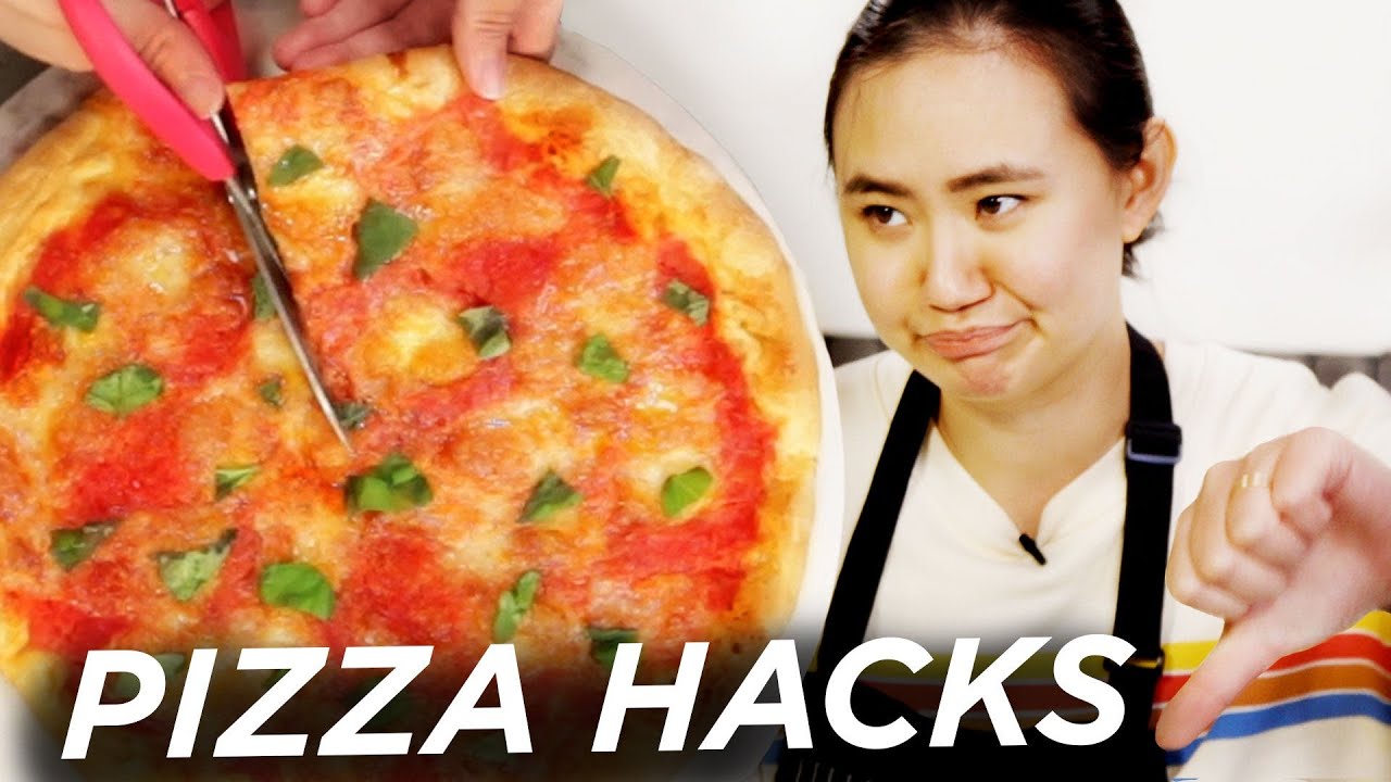 I Made Pizza Using 15 Hacks In A Row Tasty