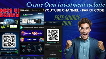 How to Create Investment Website | How to Make Hyip investment Site | How to Make Oree Solar Website
