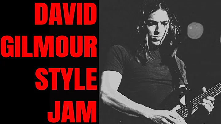 David Gilmour Style No Way Jam Guitar Backing Track (D Minor)