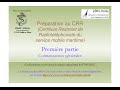 Cours de prparation au crr  1re partie  connaissances gnrales