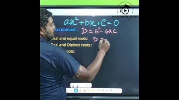 Class 10 Maths/Nature of Roots of Quadratic Equation One Shot#Maths #CBSEmaths2026 #ICSEmaths2026