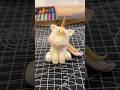 Kawaii Clay Unicorn! ✨ | Easy Clay Art #diy #shorts #craft #clayart #viral