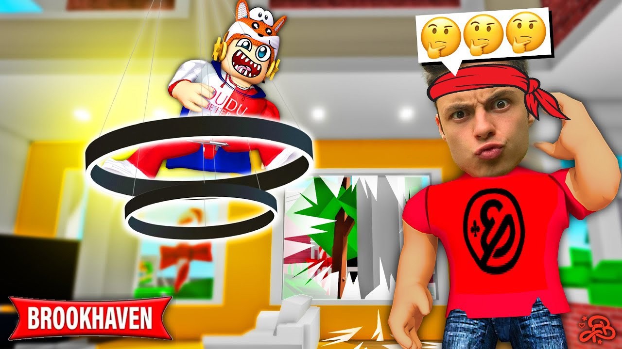 INVADI A CASA DO ENALDINHO NO BROOKHAVEN *tirei foto com ele?!