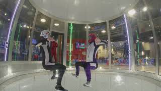 Indoor skydiving - Back Fly & Sit Fly! Session #3 with Tunnel Ninja!