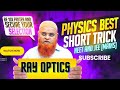 Surprising neet 2024 aspirants  ray optics short tricks 