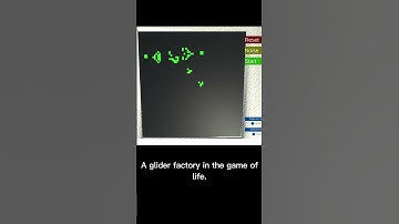 Glider factory in the game of life