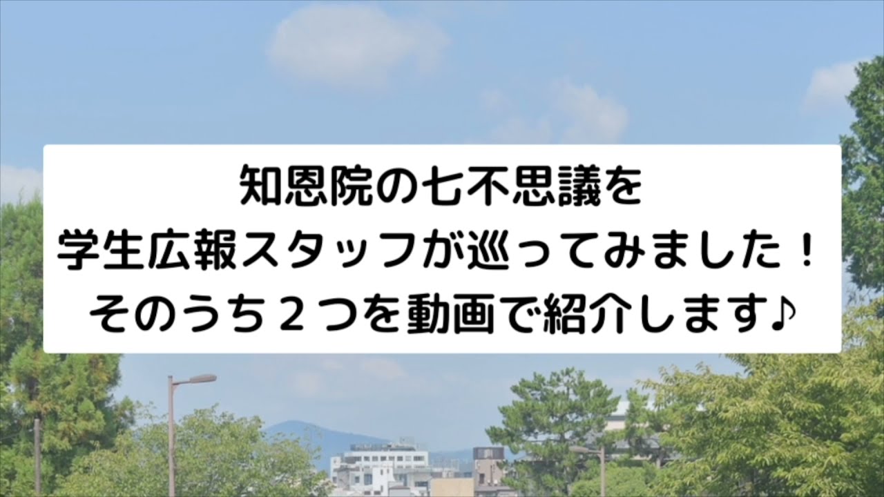 歴史ある知恩院を紹介 その七不思議とは 京都産業大学