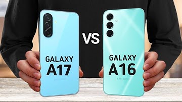 Samsung Galaxy A17 vs Samsung Galaxy A16