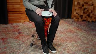 Meinl Percussion 8' Pop Off Djembe, Synthetic Head (VR-SDJPO8-SH)