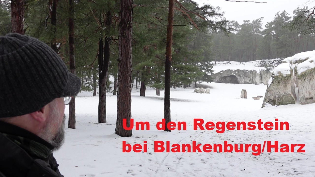 Wanderung um den Regenstein am Harz.