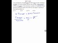 Two pendulums of length 121 cm and 100 cm start vibrating in phase. At some instant, the two are at
