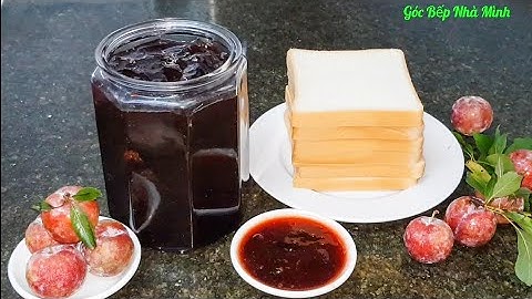 MỨT MẬN DẺO || Mận cuối mùa  tranh thủ làm mứt ăn quanh năm.