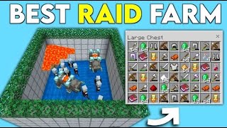 Minecraft Best Raid Farm but! Difficult #Minecraft #Minecraft Survival Seareas
