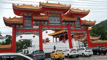 Suasana Shui Kheu Thai Pak Kung di hari ke 8 perayaan Imlek 2023 山口洋 水口大伯公大年初八的氣氛