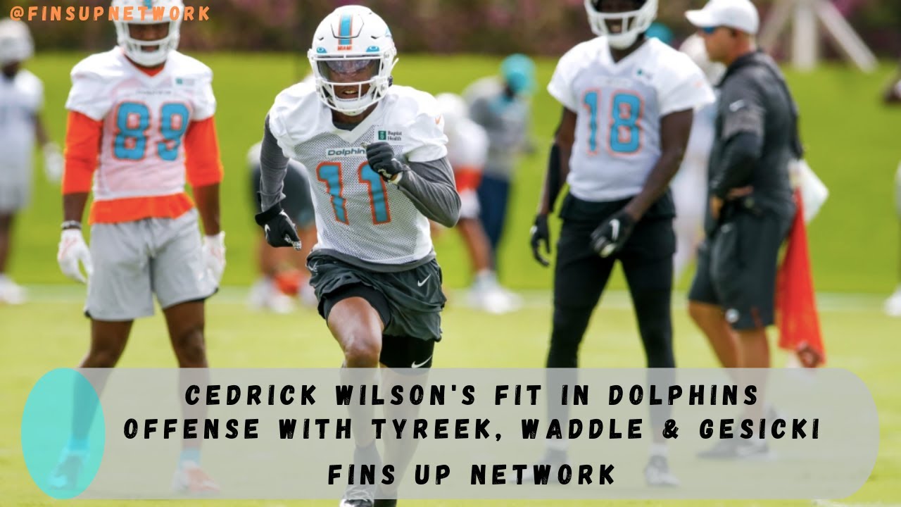 How Cedrick Wilson Fits With Tyreek Hill, Jaylen Waddle & Mike Gesicki In Miami Dolphins Offense