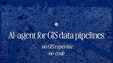 AI agent for GIS data pipelines.