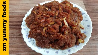 Makhandi Halwa recipe | How to make Makhandi Halwa | Soji Halwa | salmolina