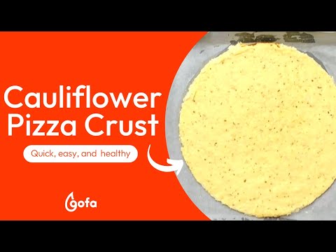 Easy Cauliflower Pizza Crust Recipe