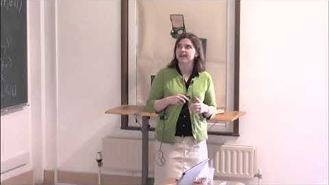 Prof. Tanja Lange | Complexity of exponential integer parts on real closed exponential fields