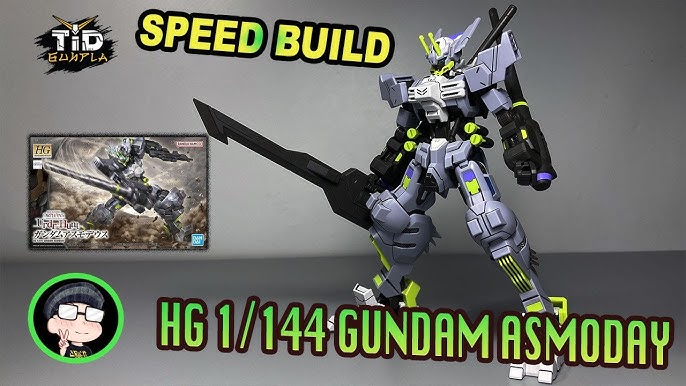 BANDAI Model Kit GUNDAM - HG 1/144 Gundam Asmoday - Model Kit :  : Toys & Games