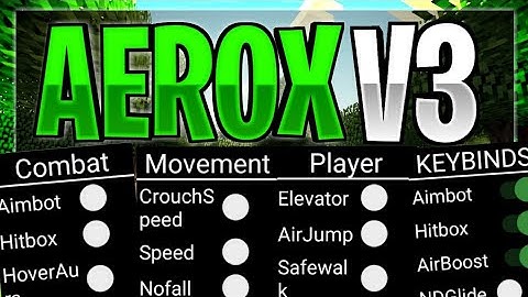 MCPE 1.11.1 || Aerox V3 || OverPowered MCPE HACK CLIENT 2k19 || Aimbot, Hitbox, Scraffold, Airjump