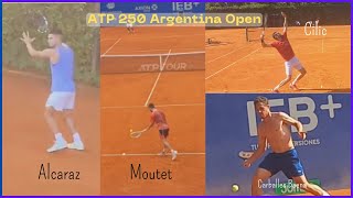Tennis- Tour of Argentina Open 2024 (Alcaraz, Moutet, Cilic, Carballes Baena &amp; more!) - Analysis