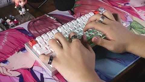 GMMK Pro with Glorious Holy Pandas - Typing Soundtest