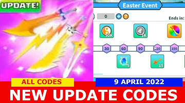 *ALL CODES WORK* UPDATE 11[Easter Event] NEW CODES! Weapon Fighting Simulator ROBLOX | April 9, 2022