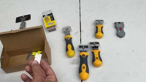 Mulwark Scraper Single Sided Razor Blades