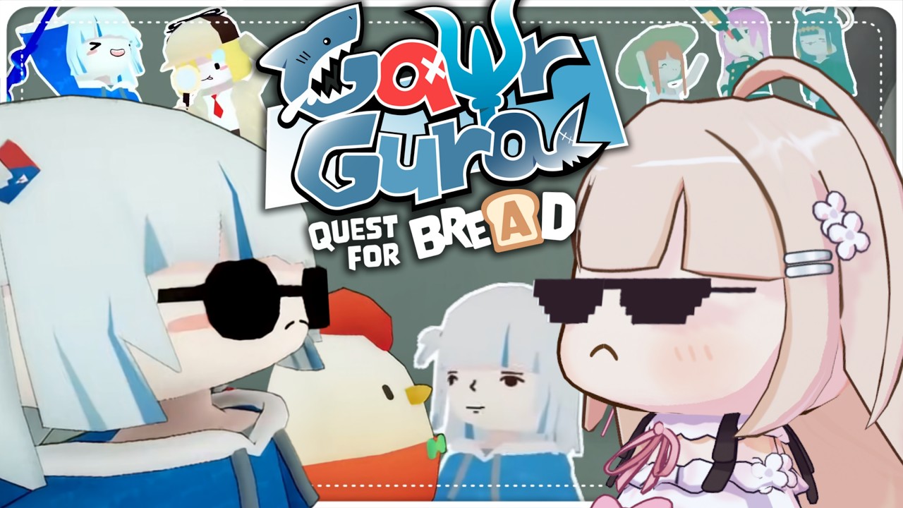 Gawr Gura: Quest for Bread ┊ THE BREAD IS MISSING, DEPLOY THE SHARK #peostream