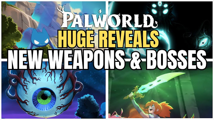 New Palworld Update: Tides of Terraria Adds New Weapons, New Pals & New Bosses