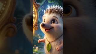 Kirpi Lina ve Sihirli Gece Saati 🦔⏰ | Uyku Masalı #shorts #masal #uyku #animasyon #eğiticimasallar